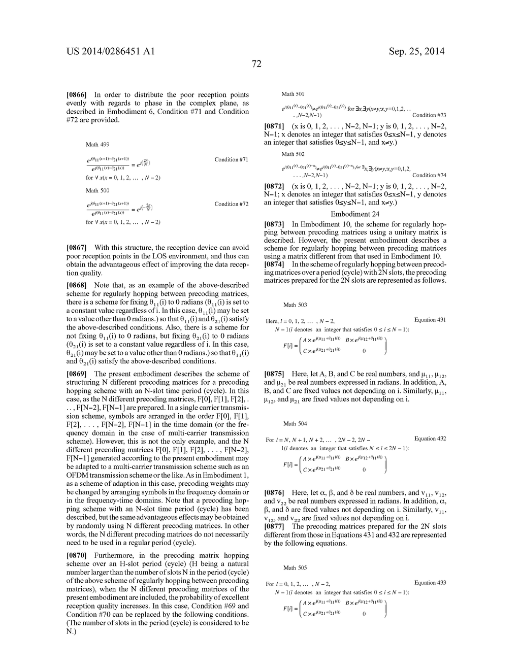 PRECODING METHOD, TRANSMITTING DEVICE, AND RECEIVING DEVICE - diagram, schematic, and image 205