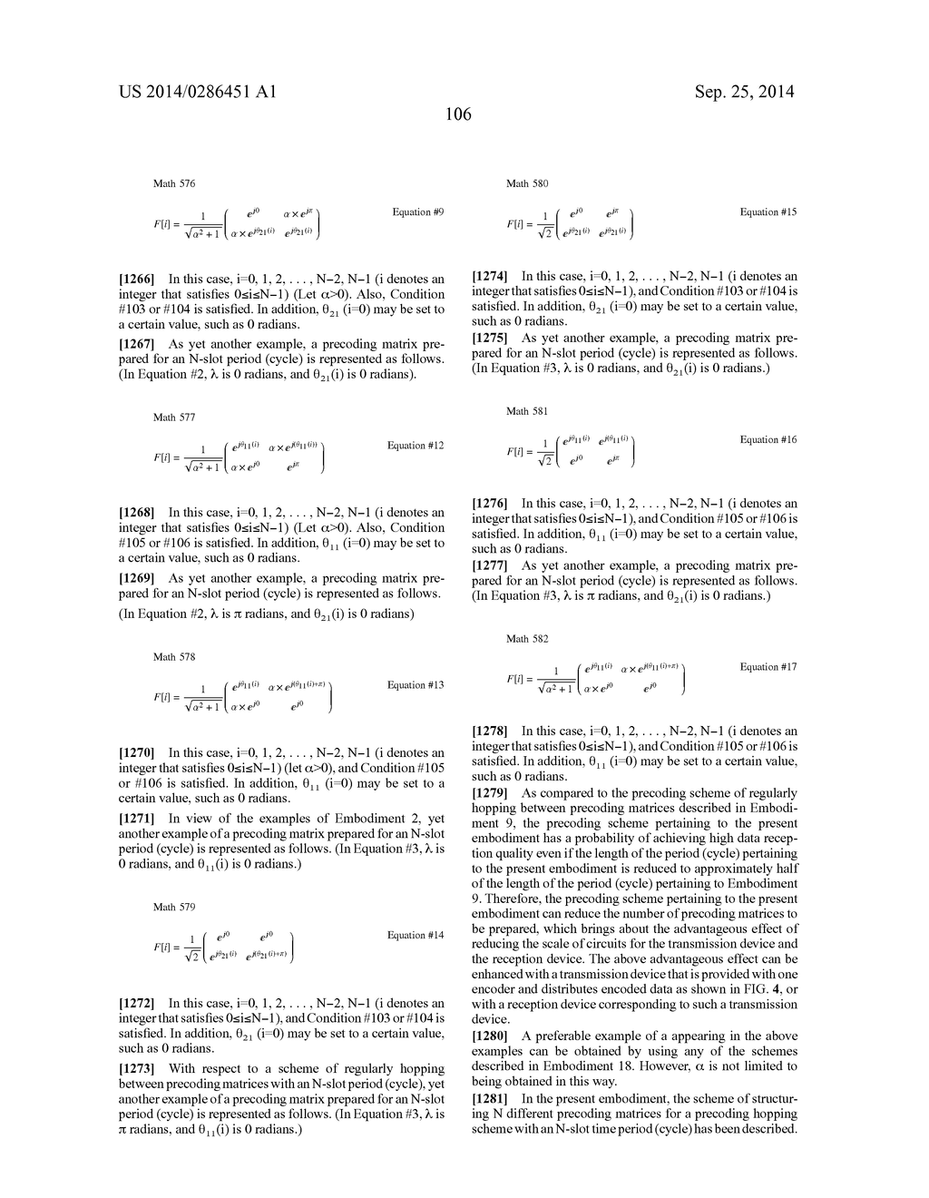 PRECODING METHOD, TRANSMITTING DEVICE, AND RECEIVING DEVICE - diagram, schematic, and image 239