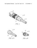 OPTICAL CONNECTOR FOR JACKETED CABLES diagram and image