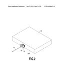 RECEPTACLE CAGE, RECEPTACLE ASSEMBLY, AND TRANSCEIVER MODULE ASSEMBLY diagram and image