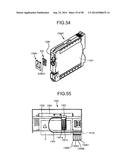 APPARATUS AND METHOD FOR PREVENTING AN INFORMATION STORAGE DEVICE FROM     FALLING FROM A REMOVABLE DEVICE diagram and image