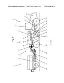 Work Train Comprising A Silo Trailer Drawn By A Ground Milling Machine,     And Towing Device For Said Work Train diagram and image