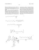 POLYMER-AGENT CONJUGATES, PARTICLES, COMPOSITIONS, AND RELATED METHODS OF     USE diagram and image