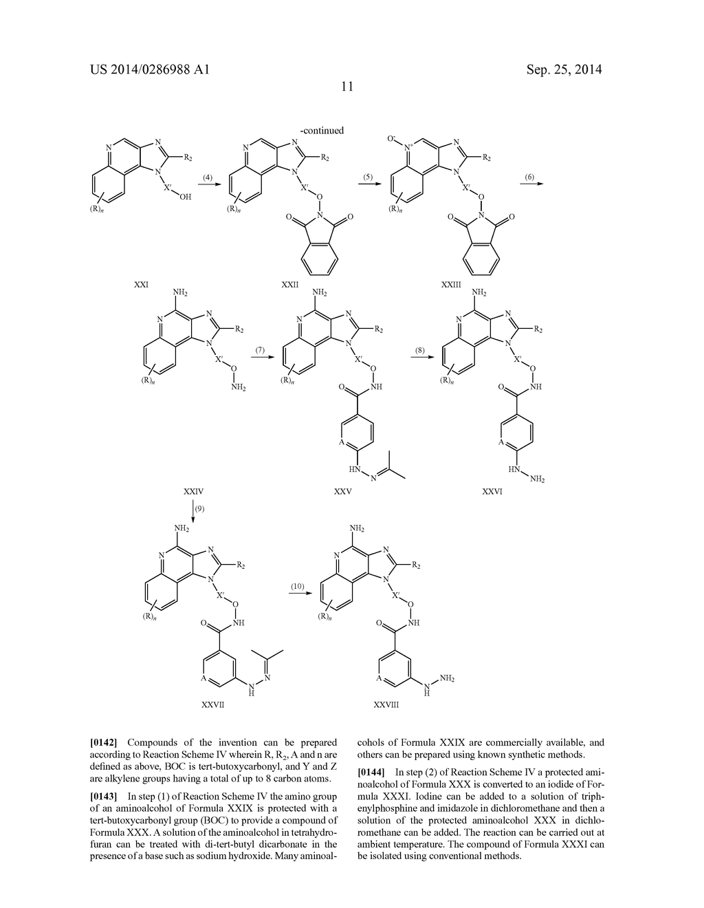 HYDRAZINO 1H-IMIDAZOQUINOLIN-4-AMINES AND CONJUGATES MADE THEREFROM - diagram, schematic, and image 12