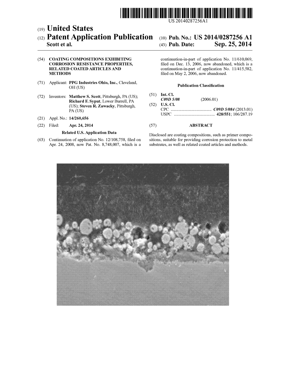 COATING COMPOSITIONS EXHIBITING CORROSION RESISTANCE PROPERTIES, RELATED     COATED ARTICLES AND METHODS - diagram, schematic, and image 01