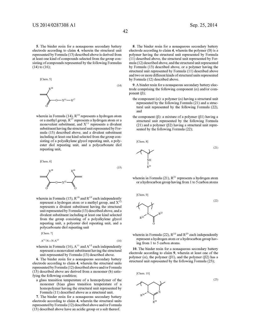 Binder Resin for Nonaqueous Secondary Battery Electrode, Binder Resin     Composition for Nonaqueous Secondary Battery Electrode Slurry Composition     for Nonaqueous Secondary Battery Electrode, Electrode for Nonaqueous     Secondary Battery, and Nonaqueous Secondary Battery - diagram, schematic, and image 43