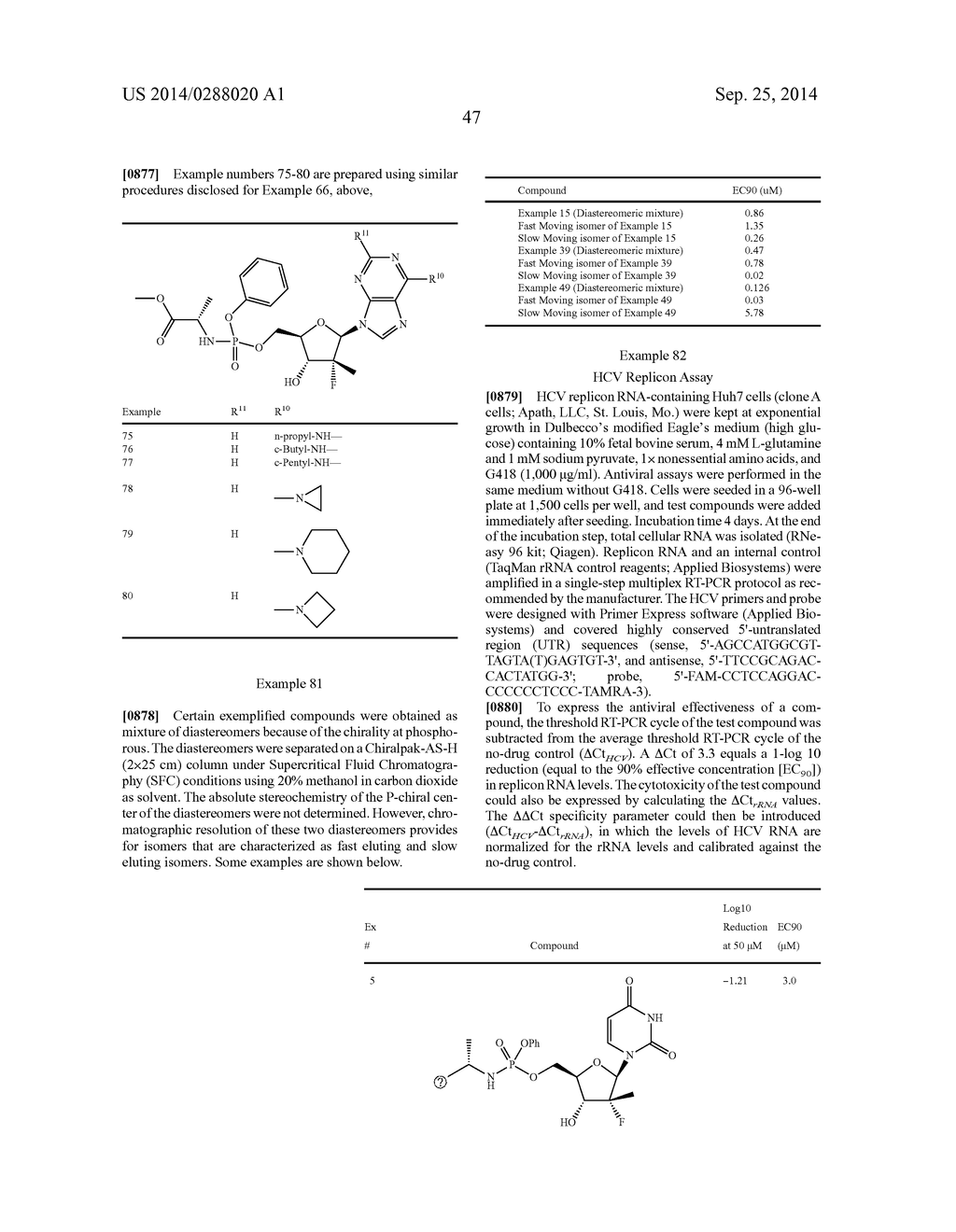 NUCLEOSIDE PHOSPHORAMIDATE PRODRUGS - diagram, schematic, and image 48