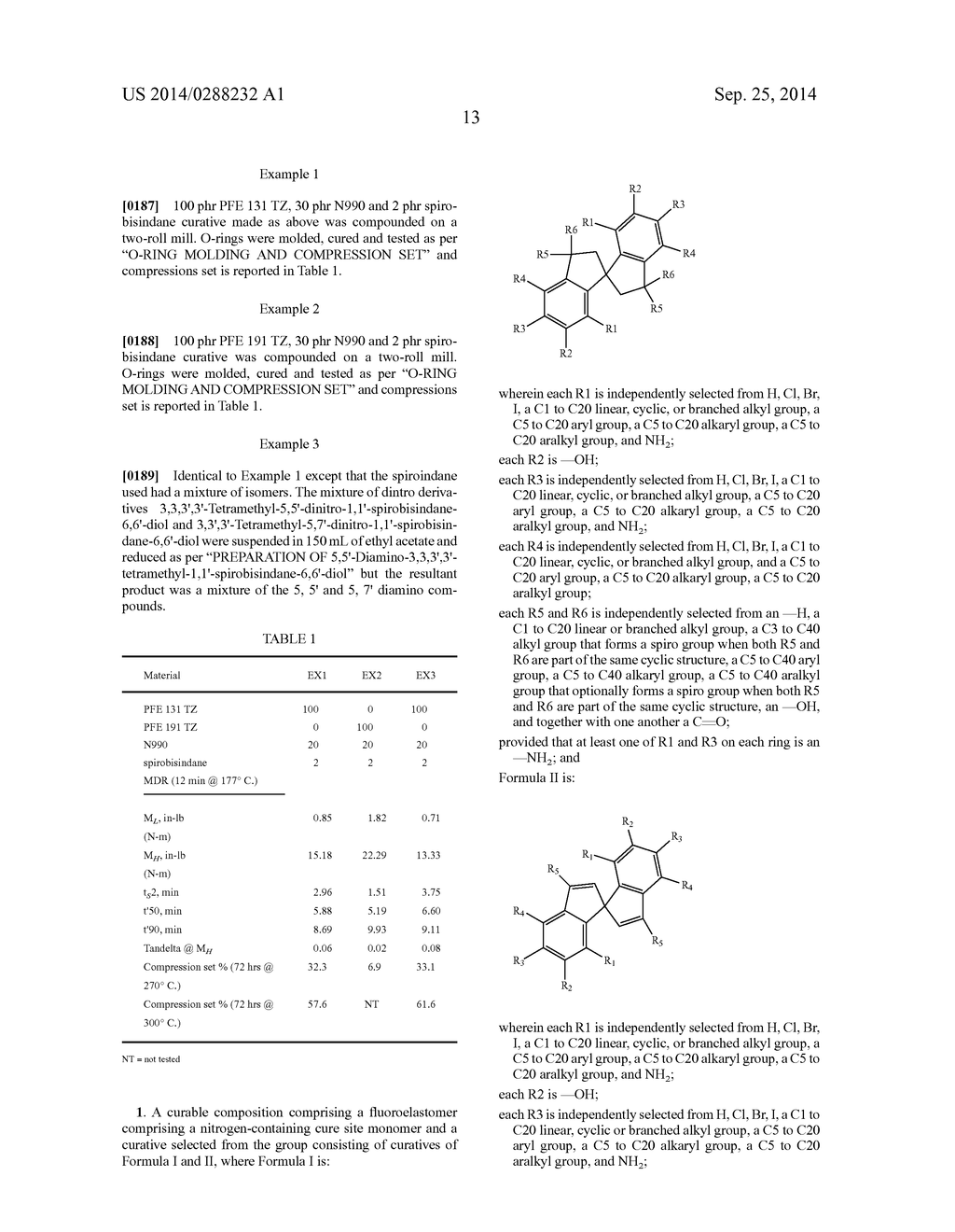 CURING COMPOSITIONS FOR FLUOROPOLYMERS - diagram, schematic, and image 14