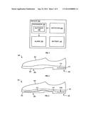 SHOE WEAR-OUT SENSOR, BODY-BAR SENSING SYSTEM, UNITLESS ACTIVITY     ASSESSMENT AND ASSOCIATED METHODS diagram and image