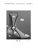 CUT RESISTANT COMPRESSION SOCK WITH MOISTURE CHANNELING diagram and image