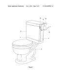 TOILET ODOR EXTRACTING APPARATUS diagram and image