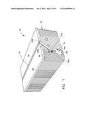 SYSTEM FOR AUTOMATICALLY OPENING AND CLOSING A TWO-PART HINGED COVER FOR A     SWIM SPA diagram and image