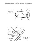 STABILIZING APPARATUS FOR INCLINED LEGS diagram and image