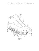 Method of Making a Sole Structure Comprising a Fluid Filled Member with     Slots diagram and image