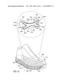 Method of Making a Sole Structure Comprising a Fluid Filled Member with     Slots diagram and image