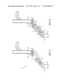 HINGE MECHANISM FOR PIVOTABLE DOOR diagram and image