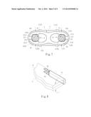 DOUBLE-SHAFT TYPE ROTARY SHAFT PIVOTAL POSITIONING STRUCTURE diagram and image