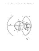 DRIVE APPARATUS FOR REVOLVING DOOR ROTOR diagram and image