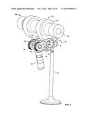 LATCH PIN ASSEMBLY; ROCKER ARM ARRANGEMENT USING LATCH PIN ASSEMBLY; AND     ASSEMBLING METHODS diagram and image