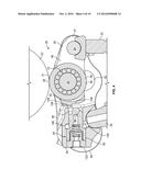 LATCH PIN ASSEMBLY; ROCKER ARM ARRANGEMENT USING LATCH PIN ASSEMBLY; AND     ASSEMBLING METHODS diagram and image