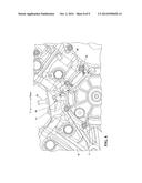 OIL PASSAGE OF INTERNAL COMBUSTION ENGINE diagram and image