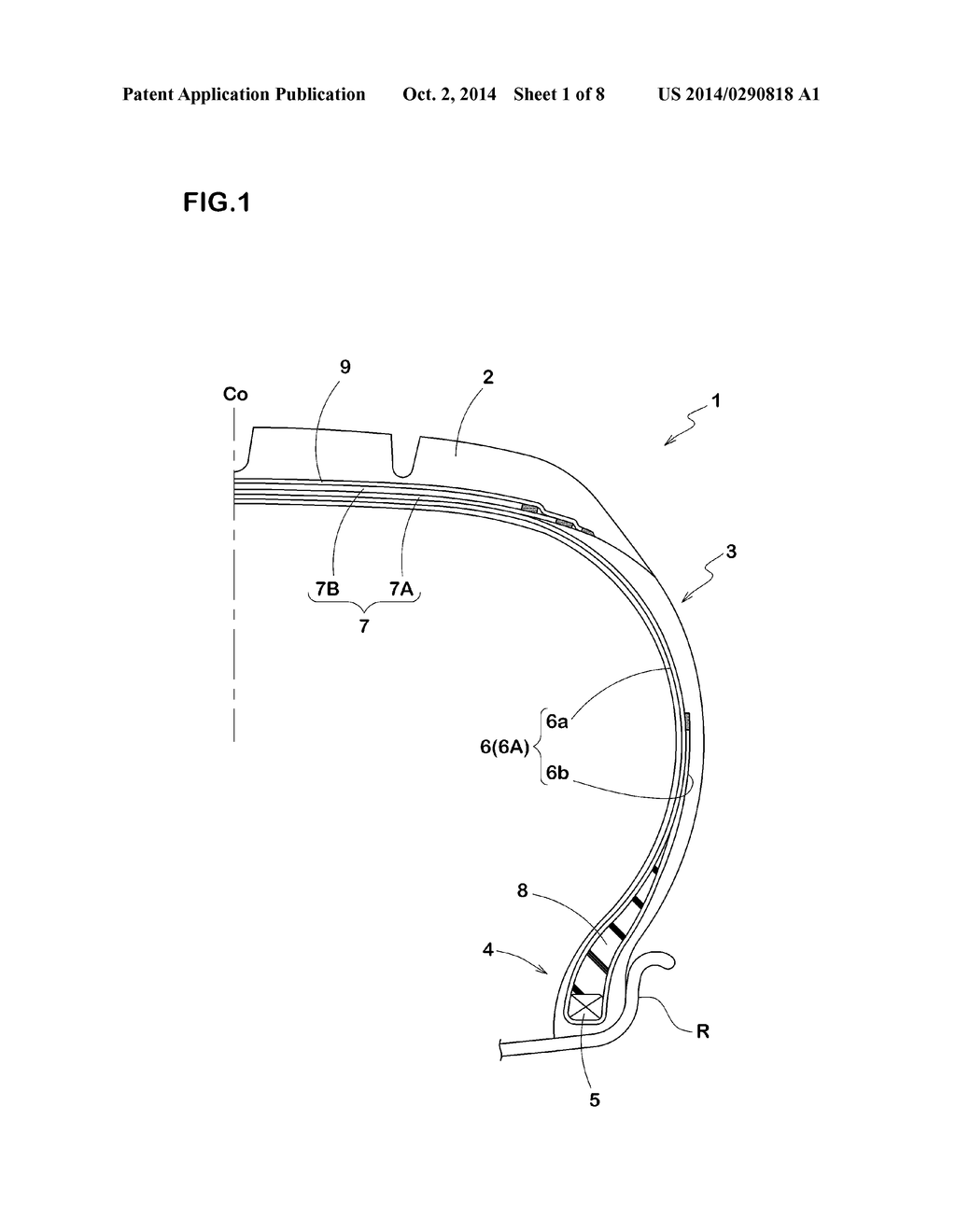 PNEUMATIC TIRE - diagram, schematic, and image 02