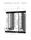 STORAGE SYSTEM FOR UTLIZING SPACE BETWEEN WALL STUDS diagram and image