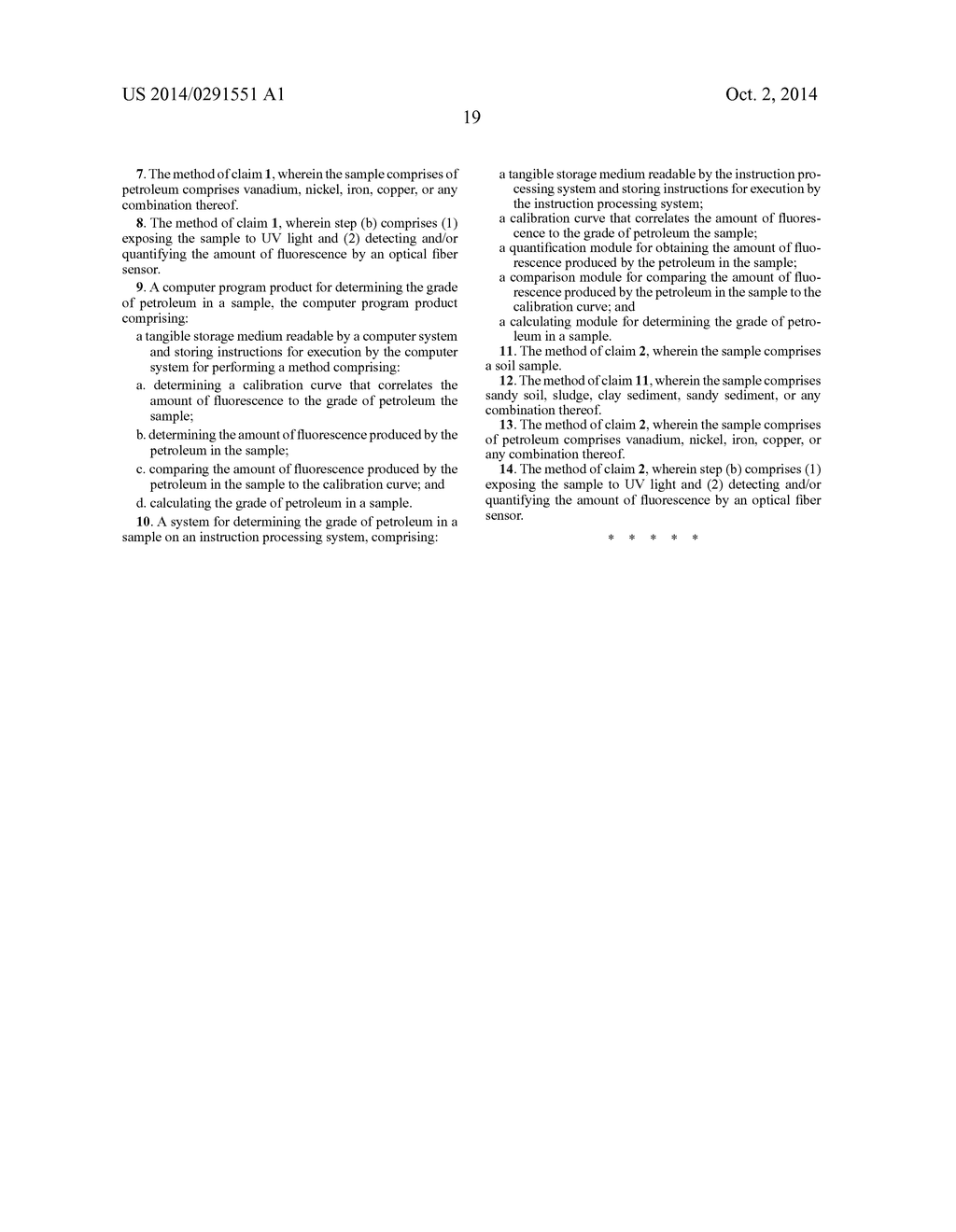 METHODS AND SYSTEMS FOR DETECTING AND QUANTIFYING PETROLEUM OIL BASED ON     FLUORESCENCE - diagram, schematic, and image 44