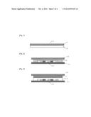 RESIN COMPOSITION FOR SEALING ORGANIC ELECTROLUMINESCENT DEVICE; METHOD OF     PRODUCING THE SAME; AND ADHESIVE FILM, GAS-BARRIER FILM, ORGANIC     ELECTROLUMINESCENT DEVICE AND ORGANIC ELECTROLUMINESCENT PANEL USING THE     RESIN COMPOSITION diagram and image