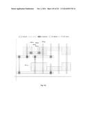 Semiconductor Chip Including Digital Logic Circuit Including Linear-Shaped     Conductive Structures Having Electrical Connection Areas Located Within     Inner Region Between Transistors of Different Type and Associated Methods diagram and image