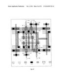 Semiconductor Chip Including Digital Logic Circuit Including Linear-Shaped     Conductive Structures Having Electrical Connection Areas Located Within     Inner Region Between Transistors of Different Type and Associated Methods diagram and image