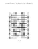 Semiconductor Chip Including Digital Logic Circuit Including Linear-Shaped     Conductive Structures Having Electrical Connection Areas Located Within     Inner Region Between Transistors of Different Type and Associated Methods diagram and image