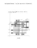 Semiconductor Chip Including Digital Logic Circuit Including Linear-Shaped     Conductive Structures Having Electrical Connection Areas Located Within     Inner Region Between Transistors of Different Type and Associated Methods diagram and image