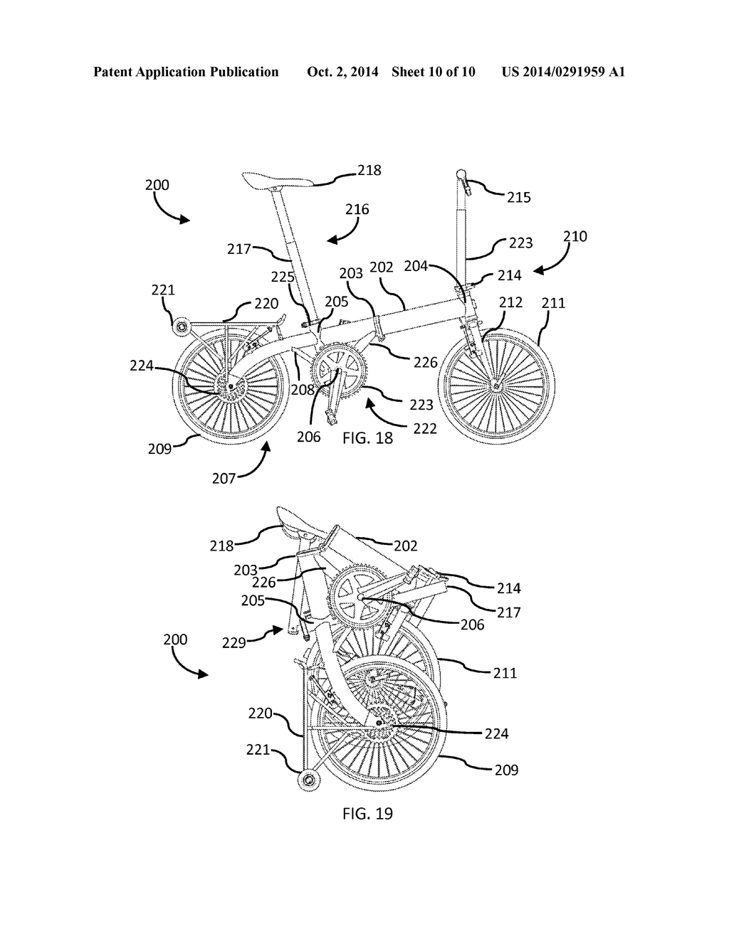 FOLDABLE BICYCLE - diagram, schematic, and image 11