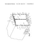 REAR-MOUNTED AERODYNAMIC STRUCTURE FOR TRUCK CARGO BODIES diagram and image