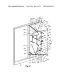 REAR-MOUNTED AERODYNAMIC STRUCTURE FOR TRUCK CARGO BODIES diagram and image