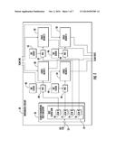 INTEGRATED CIRCUIT WITH REDUCED POWER CONSUMPTION IN A TEST MODE, AND     RELATED METHODS diagram and image