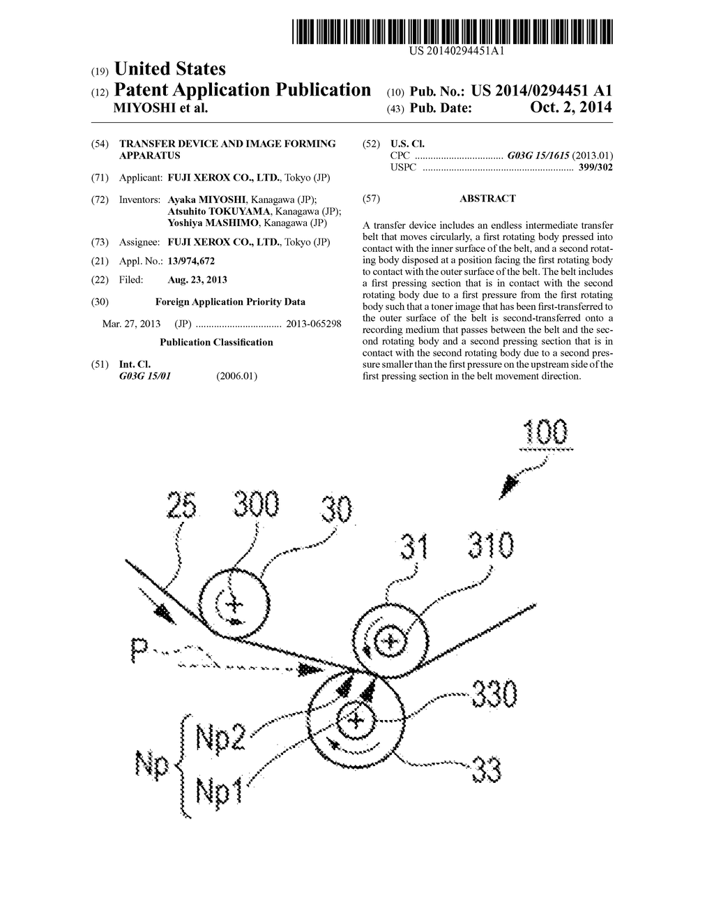 TRANSFER DEVICE AND IMAGE FORMING APPARATUS - diagram, schematic, and image 01