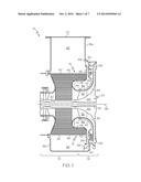 AUXILIARY POWER UNITS AND OTHER TURBOMACHINES HAVING PORTED IMPELLER     SHROUD RECIRCULATION SYSTEMS diagram and image