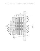 METHOD OF MANUFACTURING SEMICONDUCTOR DEVICE HAVING PLURAL SEMICONDUCTOR     CHIPS STACKED ONE ANOTHER diagram and image