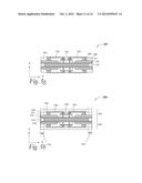 DIE-STACKING USING THROUGH-SILICON VIAS ON BUMPLESS BUILD-UP LAYER     SUBSTRATES INCLUDING EMBEDDED-DICE, AND PROCESSES OF FORMING SAME diagram and image