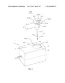 POWER ADAPTER WITH PLUG MEMBER STOWABLE IN HOUSING diagram and image