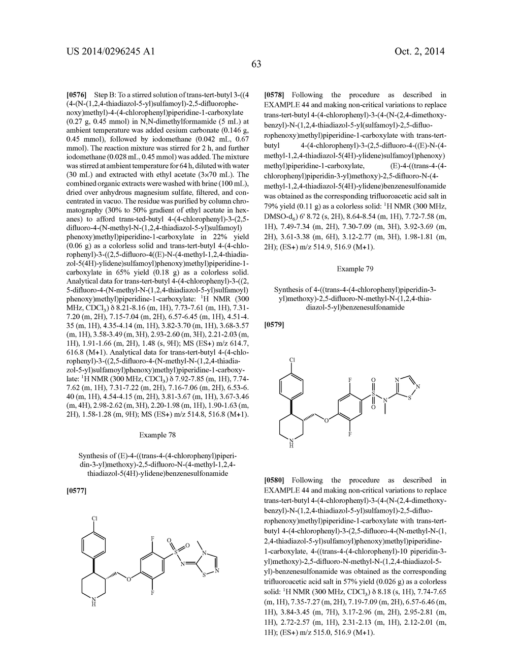 BENZENESULFONAMIDE COMPOUNDS AND THEIR USE AS THERAPEUTIC AGENTS - diagram, schematic, and image 64
