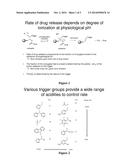 PRODRUGS AND DRUG-MACROMOLECULE CONJUGATES HAVING CONTROLLED DRUG RELEASE     RATES diagram and image