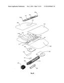 SAMPLING AND TESTING DEVICE FOR THE HUMAN OR ANIMAL BODY diagram and image