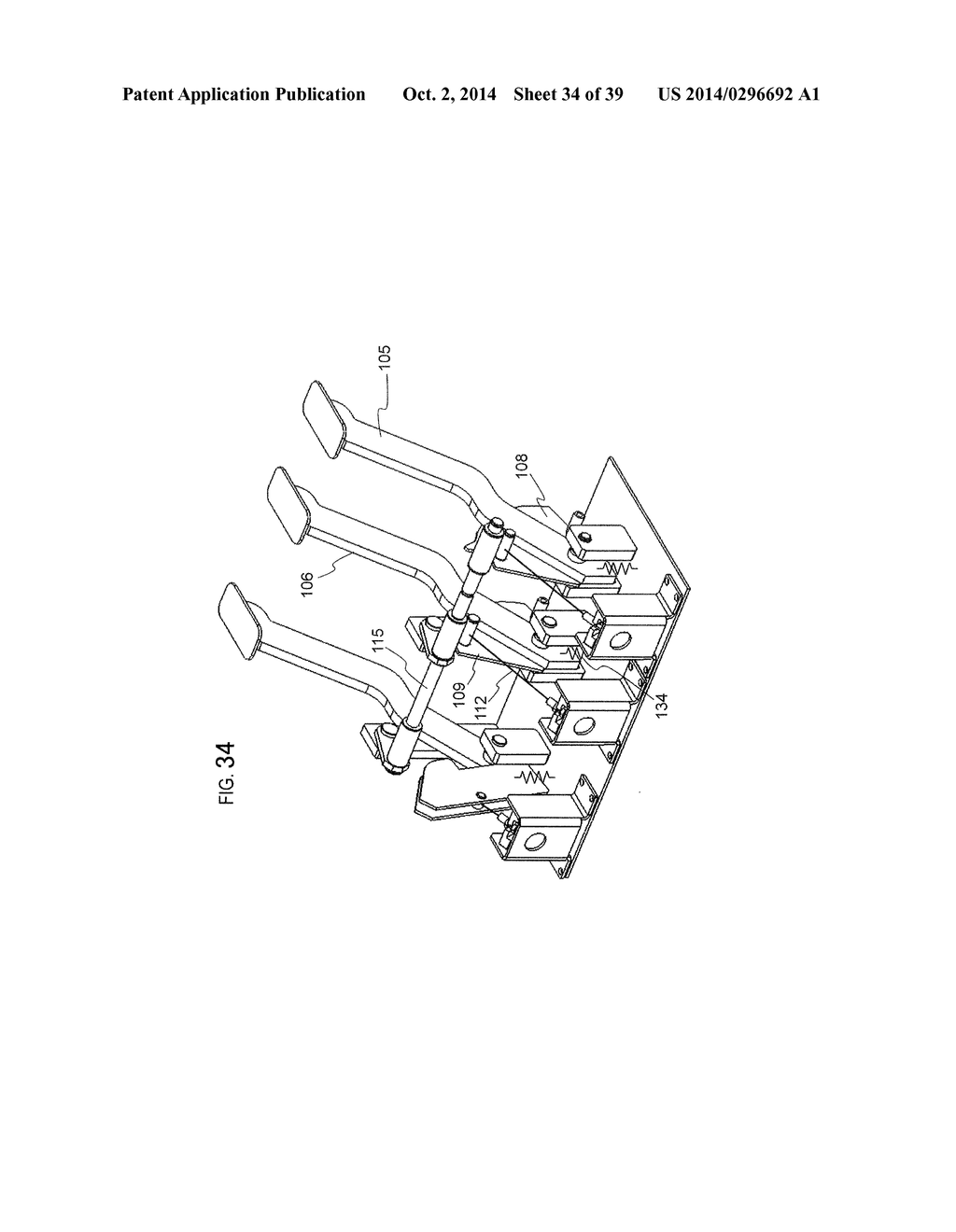 MEDICAL IMAGING APPARATUS AND BED FOR MEDICAL IMAGING APPARATUS - diagram, schematic, and image 35