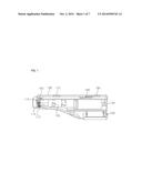 PORTABLE LASER BLOOD SAMPLING DEVICE HAVING DUAL SAFETY DEVICE AND     DISPOSABLE CAP USED THEREIN diagram and image