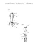 TRANS-ANAL INFLOW CATHETER AND METHOD FOR INTERMITTENTLY TRIGGERING A     REFLEX-COORDINATED DEFECATION diagram and image