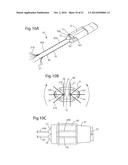 DUAL BRACKETED ENERGY DELIVERY PROBE AND METHOD OF USE diagram and image