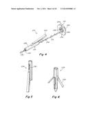 INSTRUMENTS FOR DELIVERING TRANSFASCIAL SUTURES, TRANSFASCIAL SUTURE     ASSEMBLIES AND METHODS OF TRANSFASCIAL SUTURING diagram and image